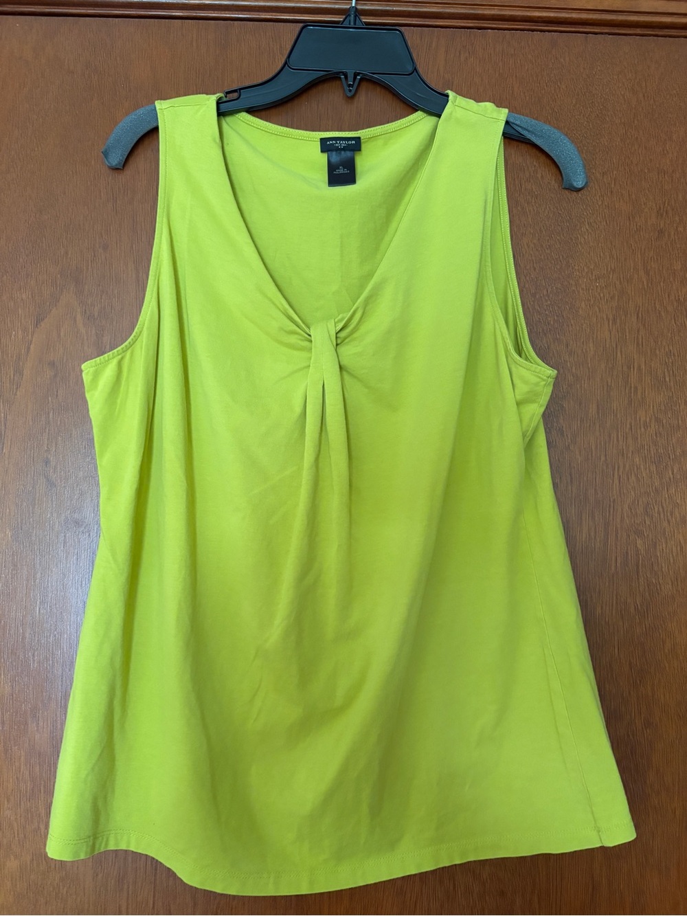 Ann Taylor Bright Lime Green Women's Blouse